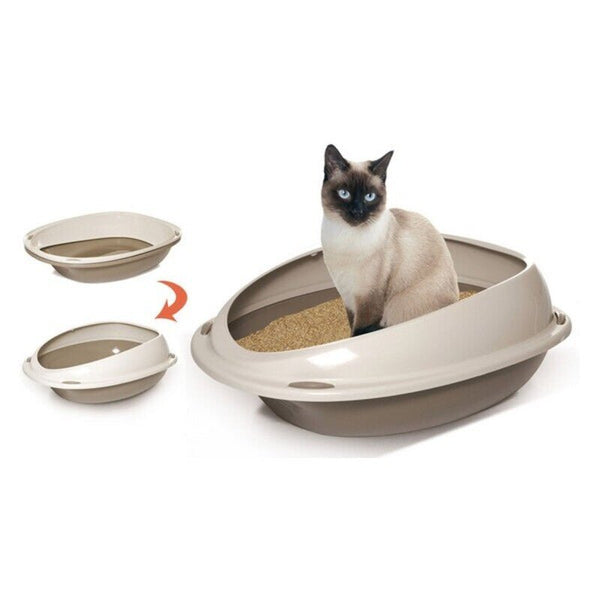 Cat Litter Box Shuttle Plastic 45 x 36 x 15 cm - Premium Pets from Bigbuy - Just $10.23! Shop now at PETGS