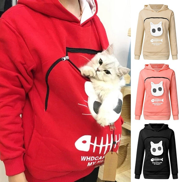 Cozy Pet Carrier Hoodie - Premium  from PETGS - Just $32.99! Shop now at PETGS