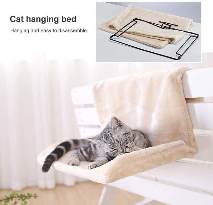 Cozy Portable Cat Hanging Hammock Bed - Premium Beds & Blankets from Yellow Pandora - Just $46.17! Shop now at PETGS