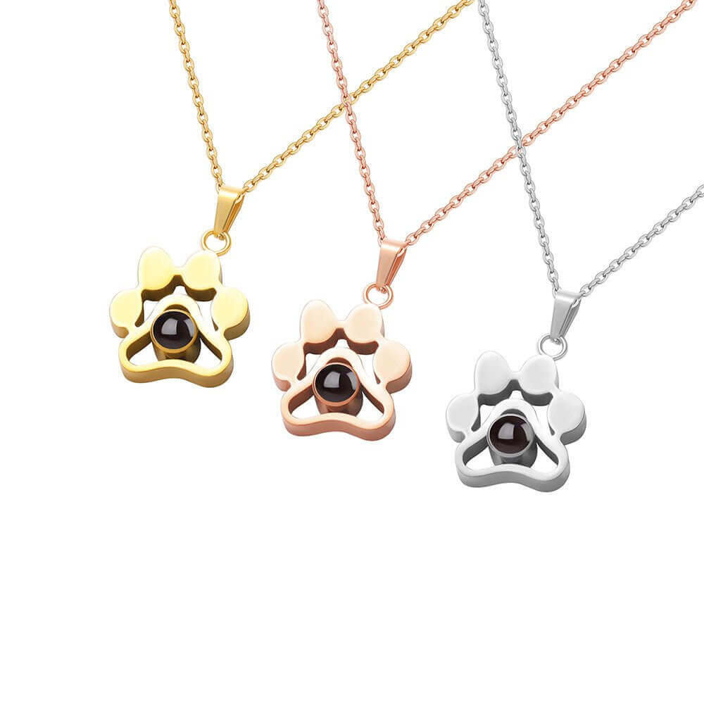 Pet Charm with Projection Photo Necklace - PETPOY