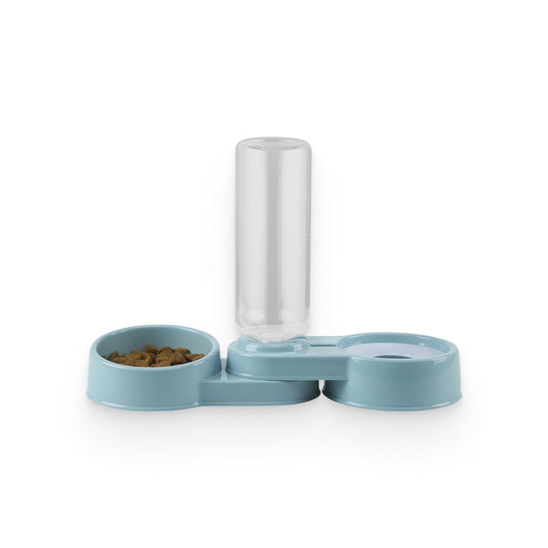 2-in-1 Semi-Automatic Pet Feeder - Premium  from PETGS - Just $15.99! Shop now at PETGS