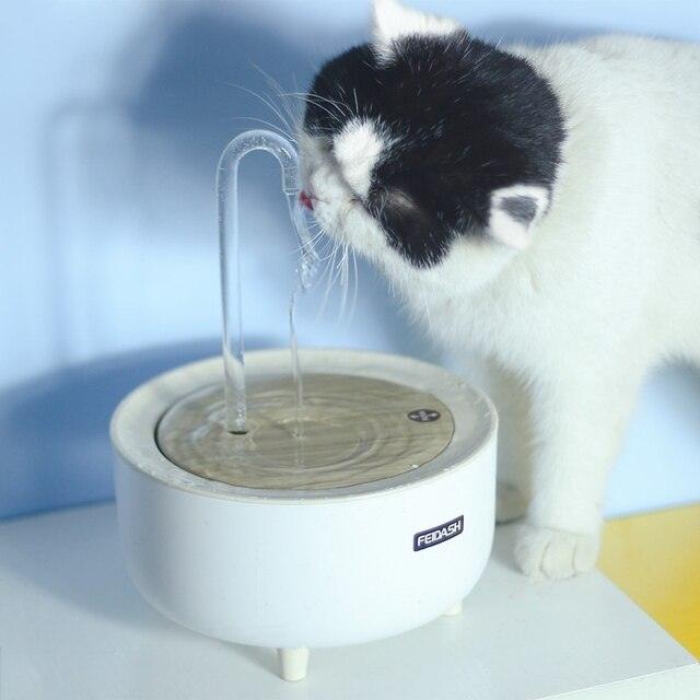 2L Cat Water Fountain Automatic Circulation Filter - PETGS