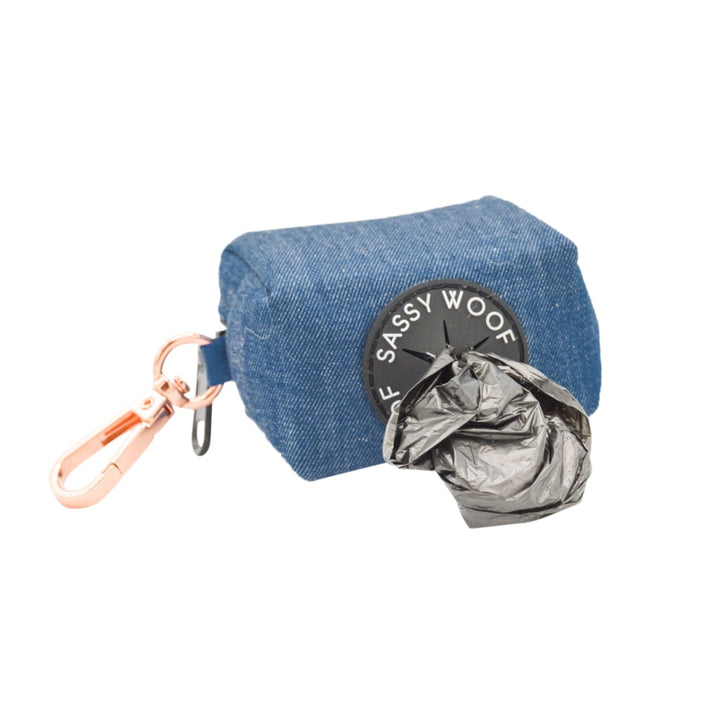 Denim' Dog Waste Bag Holder - Premium  from PETGS - Just $19.99! Shop now at PETGS