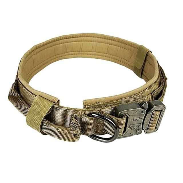 Durable Military Tactical Dog Collar - Premium Leashes, Collars & Petwear from Teal Zeus - Just $21.98! Shop now at PETGS