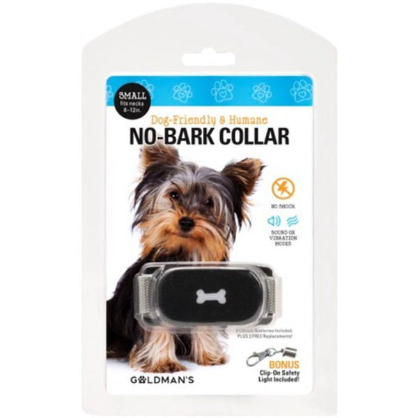 Goldman's No-Bark Training Dog Collar Friendly and Humane - Size Small - Premium Leashes, Collars & Petwear from Sky Pandion - Just $15.93! Shop now at PETGS