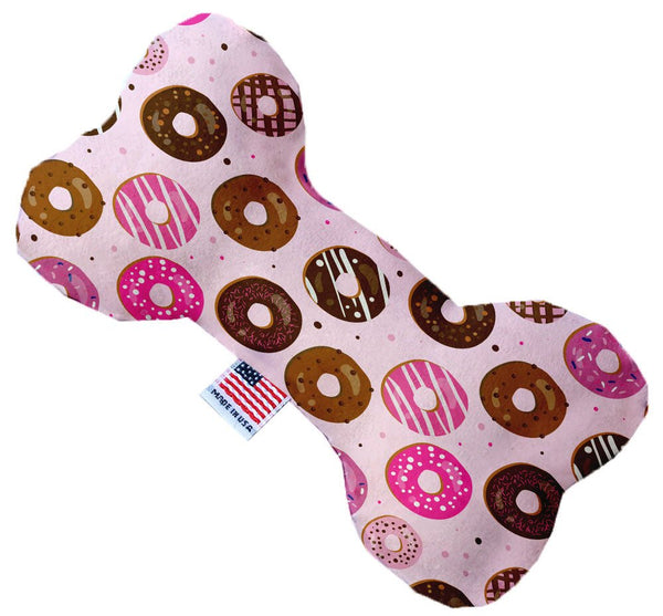 Mirage Pet 1131-SFTYBN8 Pink Donuts 8 in. Stuffing Free Bone Dog Toy - Premium Toys from Rose Chloe - Just $16.42! Shop now at PETGS