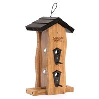 Natures Way Bird Products 66180 2 qt Vertical Wave Feeder  Bamboo - Premium Petcare from Rose Chloe - Just $33.84! Shop now at PETGS