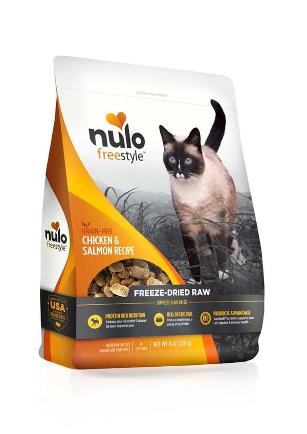 Nulo Freeze Dried Raw Chicken and Salmon Cat Food 3.5 oz - Premium Petcare from Scarlet Themis - Just $17.56! Shop now at PETGS