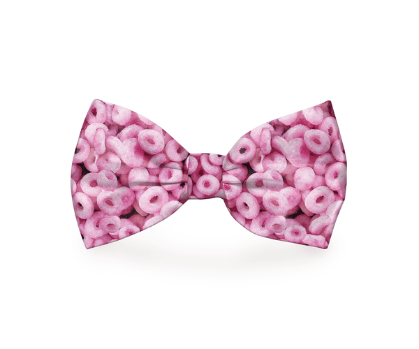 Pink Cheerios Dog Bow Tie - Premium Leashes, Collars & Petwear from Plum Semele - Just $4.38! Shop now at PETGS