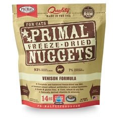 Primal Pet Foods Freeze Dried Cat Food- Venison 14Oz. - Premium Petcare from Scarlet Themis - Just $52.10! Shop now at PETGS