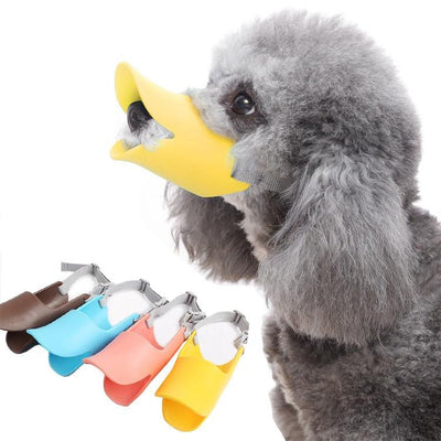 Silicone Duck Muzzle Mask for Dogs (Small dogs) - Premium Pets from Teal Zeus - Just $11.21! Shop now at PETGS
