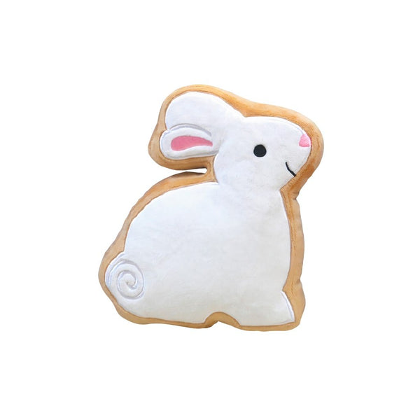 White Bunny Sugar Cookie Dog Toy - Premium  from PETGS - Just $17.59! Shop now at PETGS