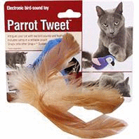 Worldwise Inc-Parrot Tweet Cat Toy- Multi 49468 - Premium Toys from Rose Chloe - Just $19.29! Shop now at PETGS
