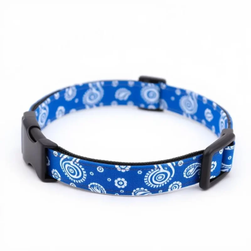 Stylish Bandana Collar - Blue